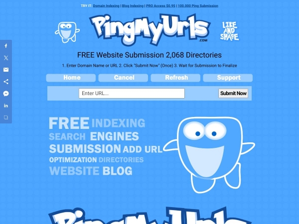 pingmyurls.com