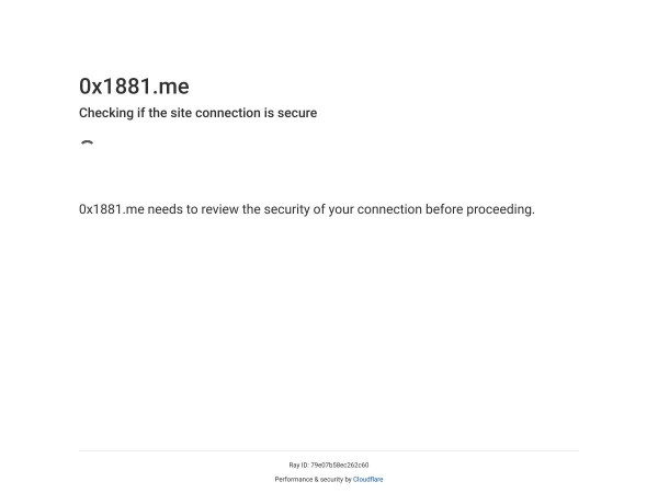 0x1881.me