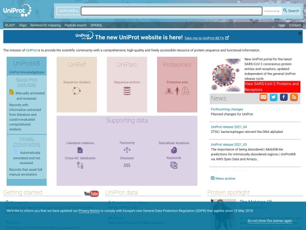 uniprot.org