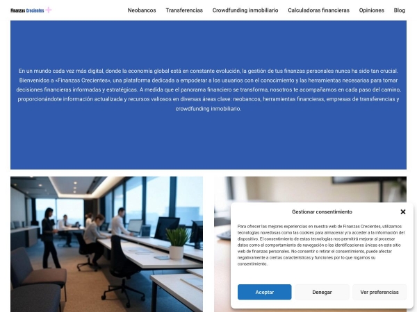 finanzascrecientes.com